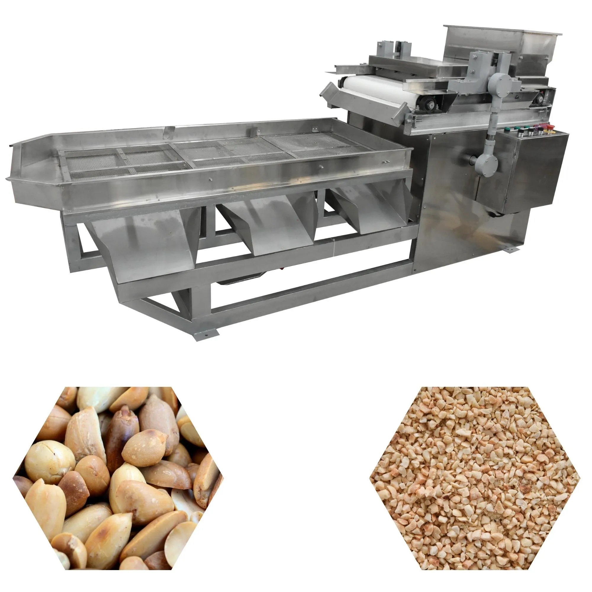 Peanuts choipping machine