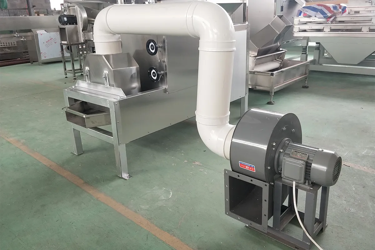 cocoa bean peeling machine