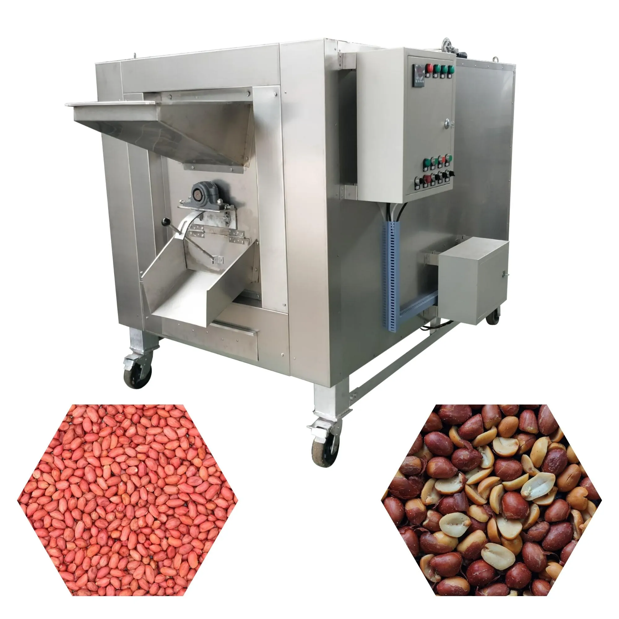 peanuts roasting machine