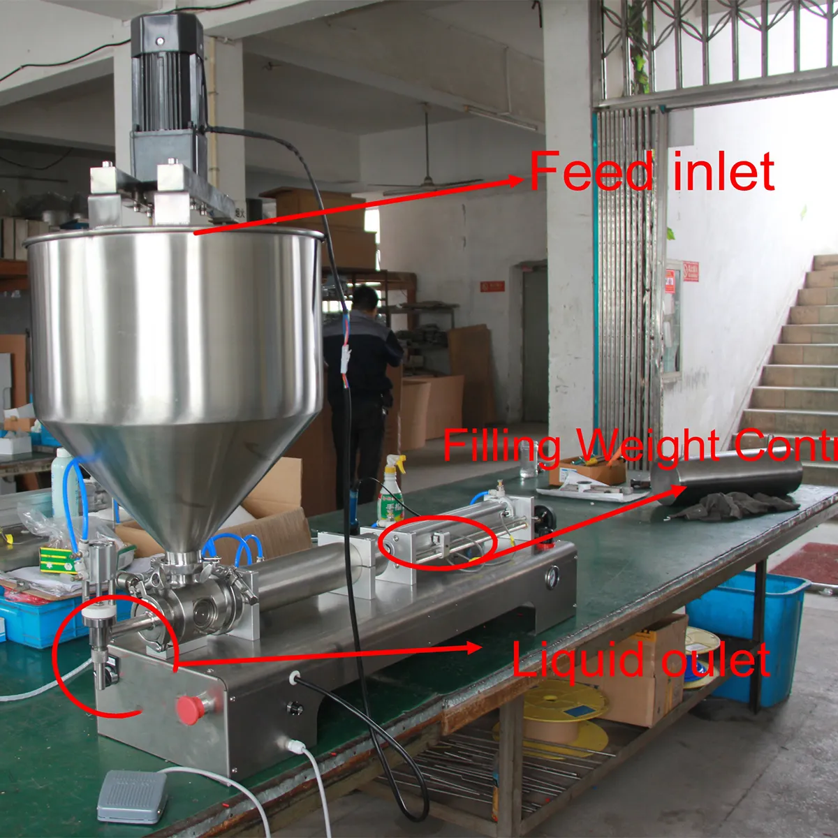 peanut filling machine